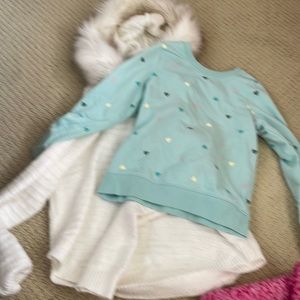 girls shirt and sweater m